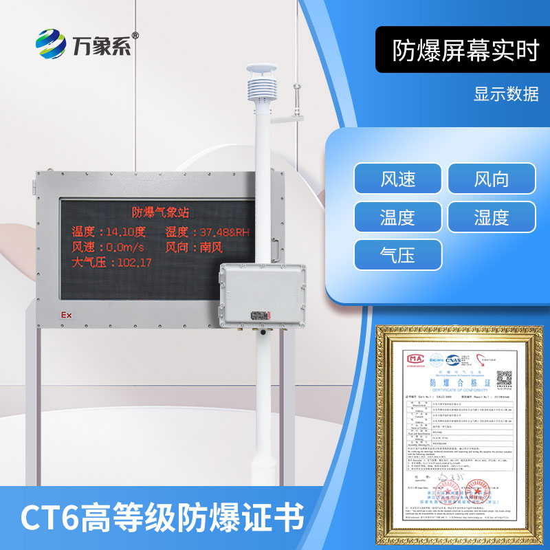 防爆工業小型氣象站