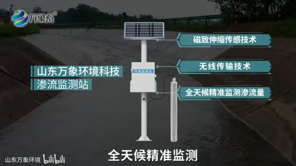 滲流監測站-采用磁致伸縮傳感器作為液位測量